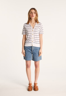 Chemisier en lin flammé - Leonie