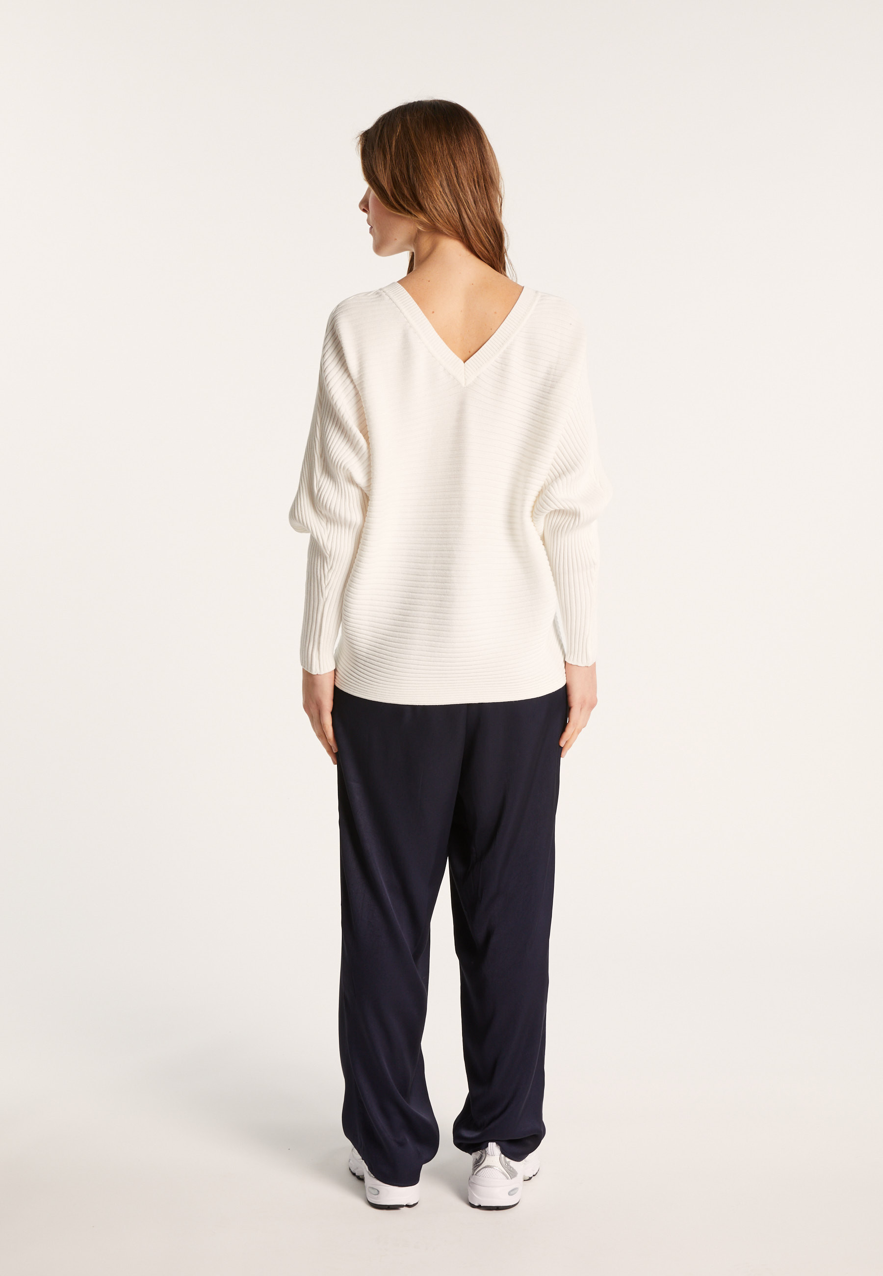 Pull en coton manches chauve-souris - Lison