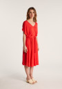 Robe fluide en lin flammé - Layla