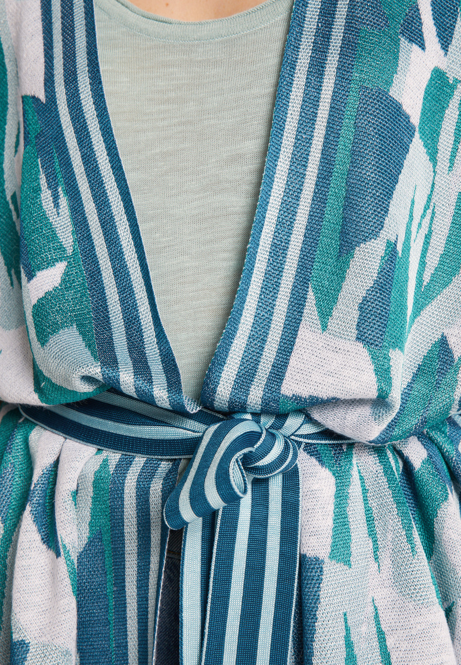 Veste unisexe en lin flammé - Gunay