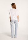 Short-sleeved cotton and linen cardigan - Laura