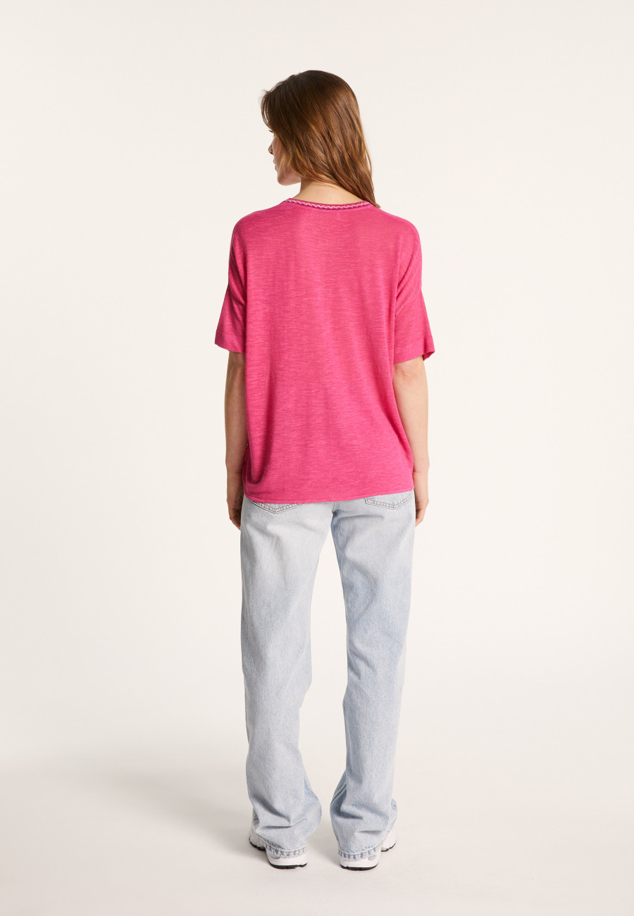 Camiseta de linho flamed - Lauria