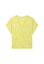 T-shirt léger en lin flammé - Leona