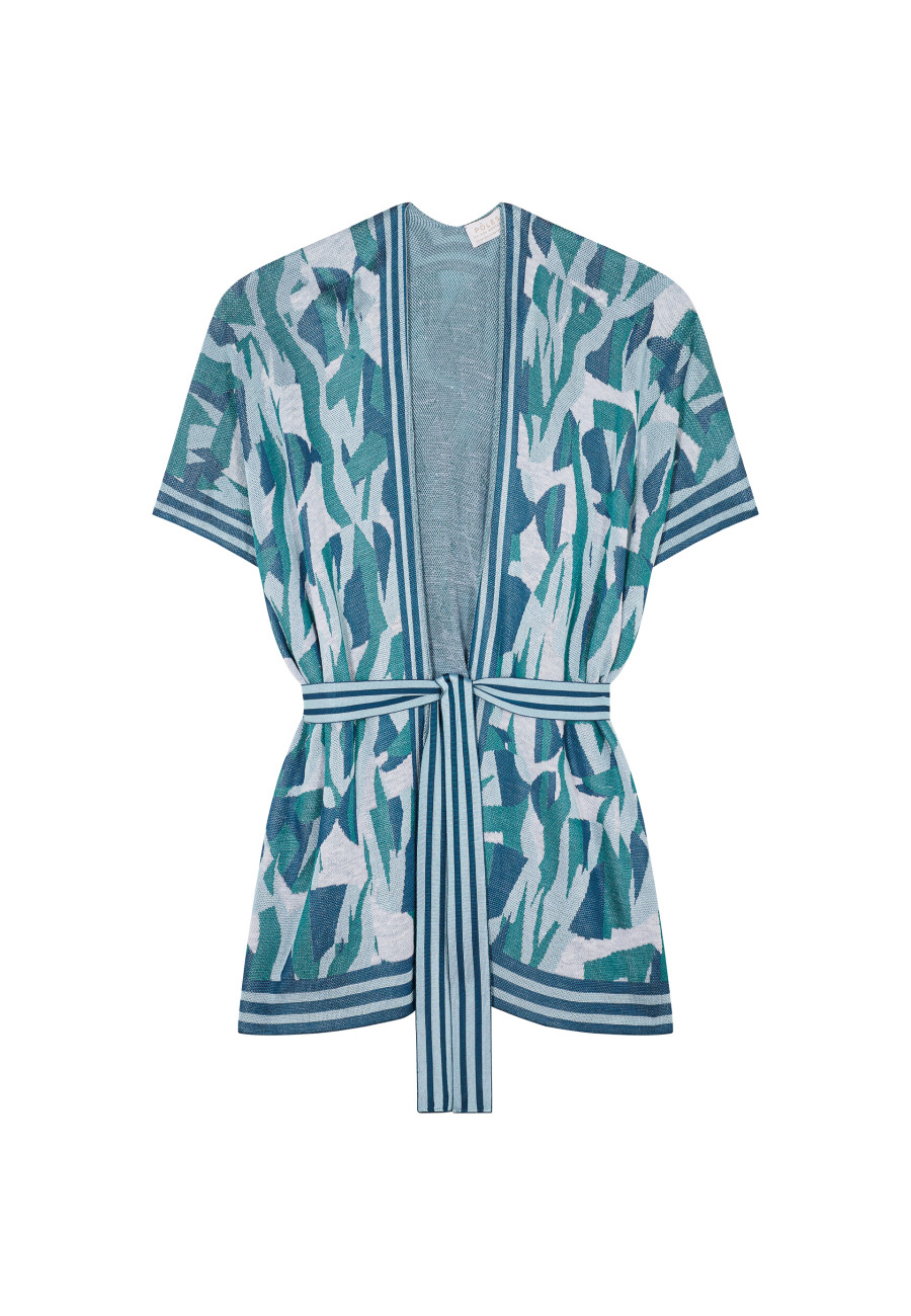 Veste unisexe en lin flammé - Gunay