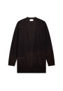 Long gilet en lin flammé - Naelle
