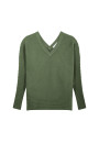 Pull en coton manches chauve-souris - Lison