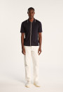 Short-sleeved shirt in Fil Lumière - Roman