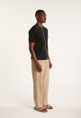 Short-sleeved shirt in Fil Lumière - Roman