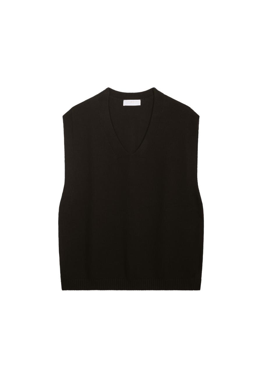 Pull unisexe sans manches en coton bio - Isodor