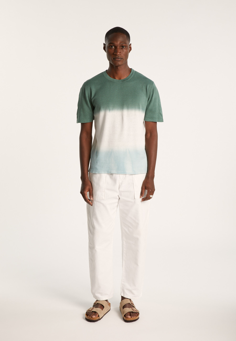 T-shirt col rond dip dye - Ivanoe