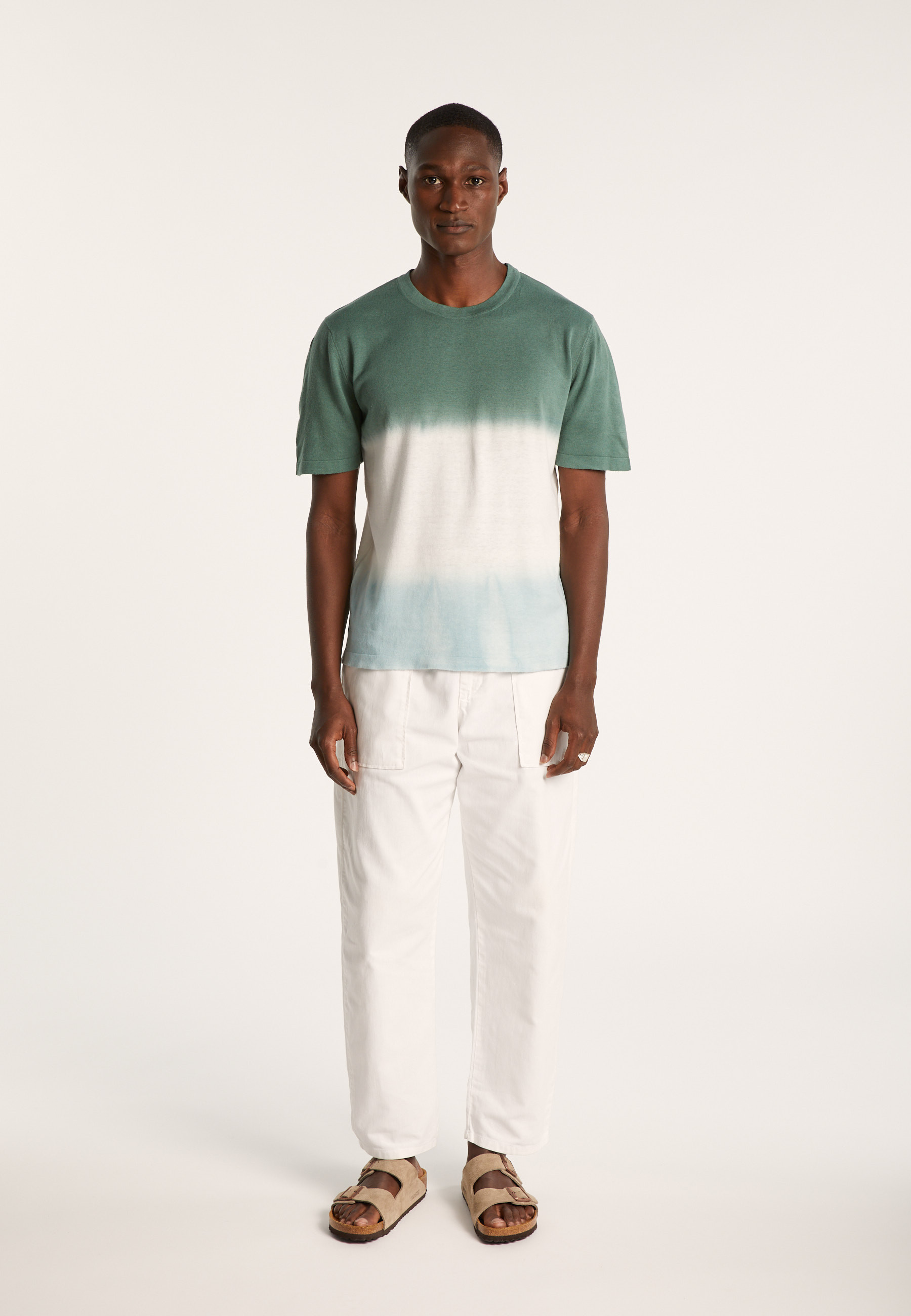 T-shirt col rond dip dye - Ivanoe