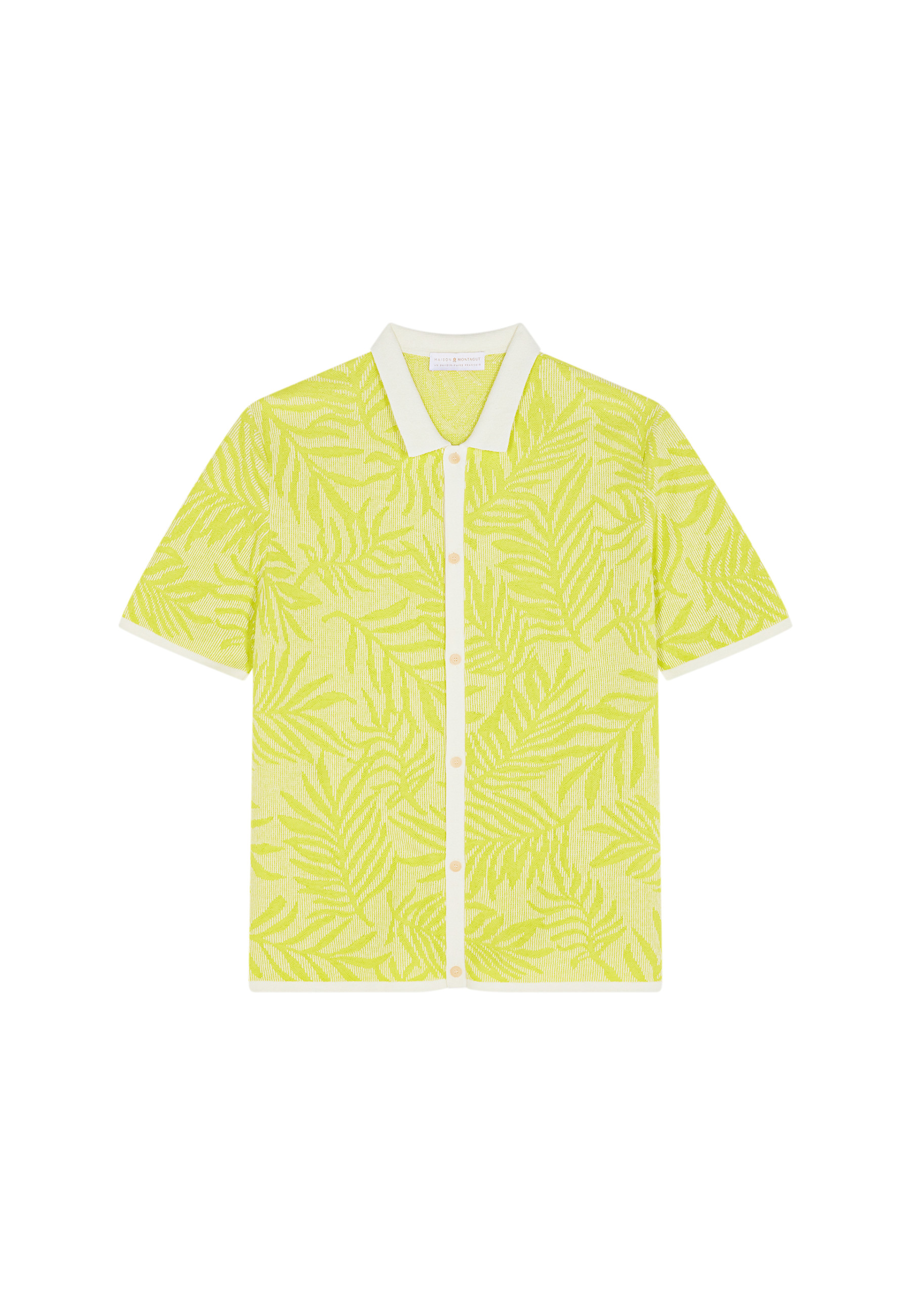 Chemise graphique en coton et lin - Ismael