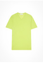 T-shirt col V en lin flammé - Reuben