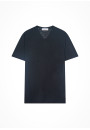 T-shirt col V en lin flammé - Reuben