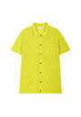 Chemise manches courtes en lin flammé - Icarus