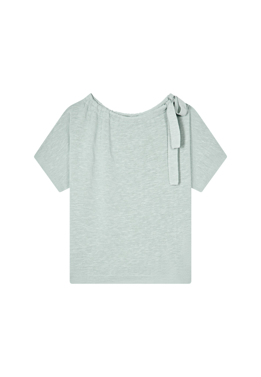 Soft slub linen t-shirt - Lise
