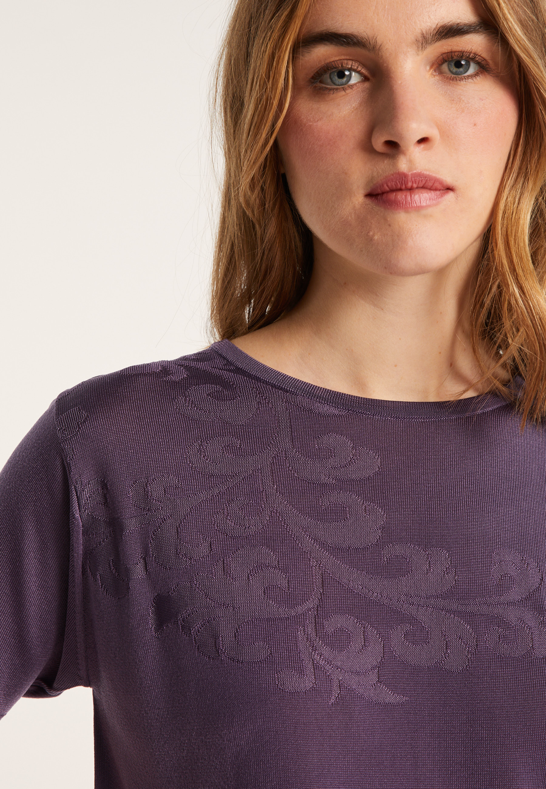 T-shirt Fil Lumière à motifs - Eva
