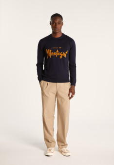 Pull en laine mérinos - Lion