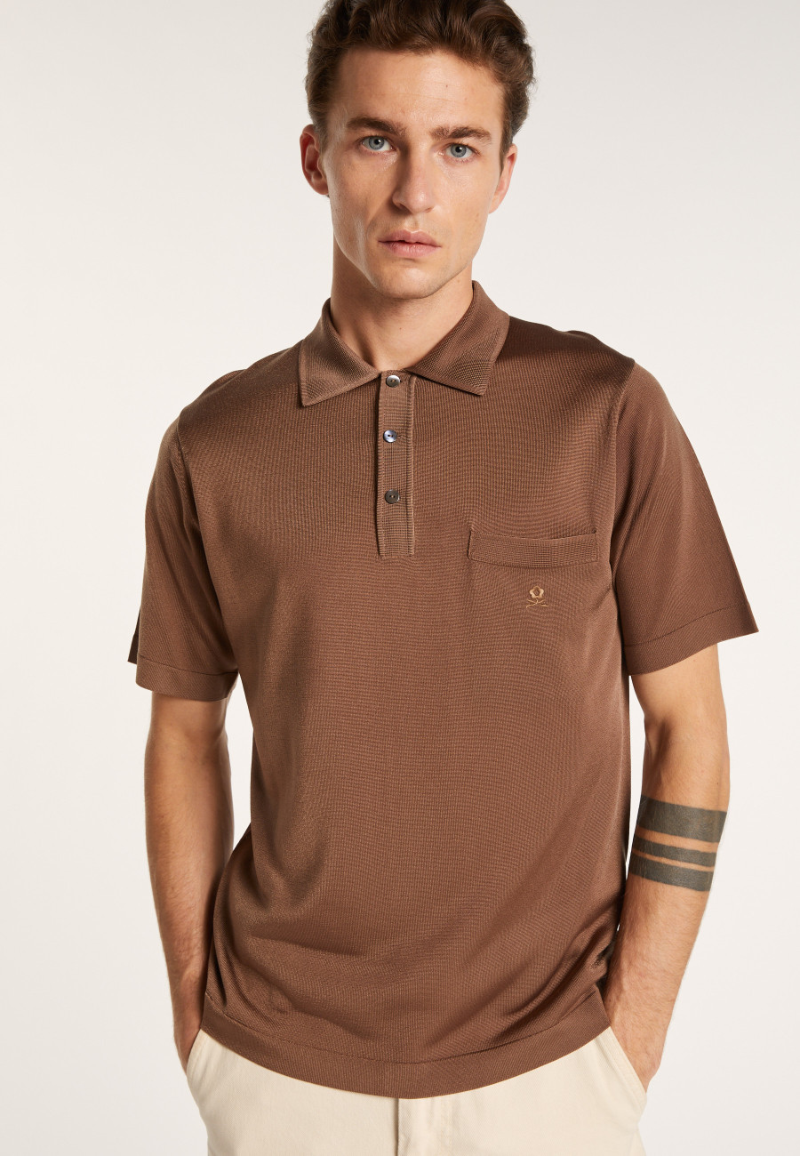 Polo shirt made of Fil lumière - Vadim