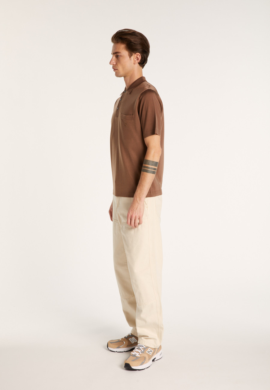 Polo shirt made of Fil lumière - Vadim