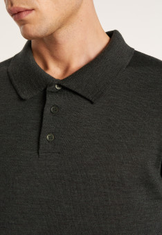 Polo en laine mérinos Fergus 6342