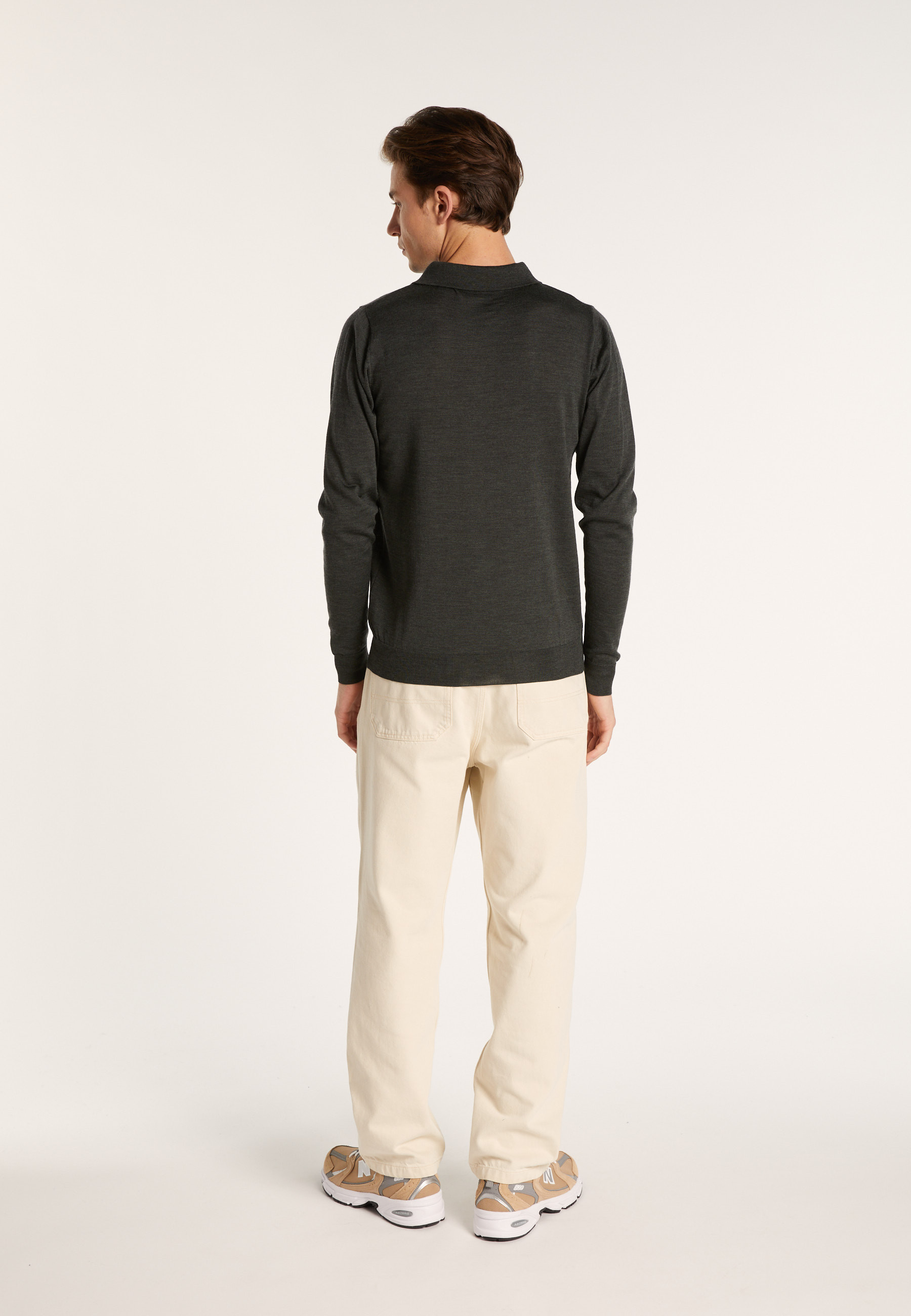 Polo en laine mérinos Fergus 6342