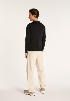 Polo en laine mérinos Fergus 6346