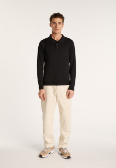 Polo en laine mérinos Fergus 6346