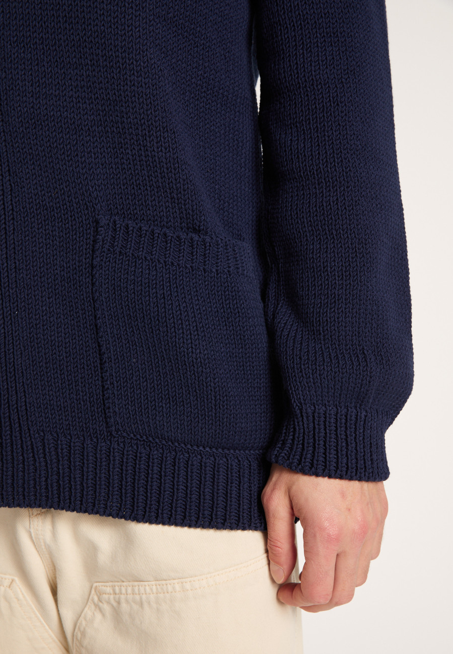 Button-up cotton cardigan - LUCY