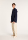Gilet boutonné en coton - Lucy 6440 marine - 05 Bleu marine