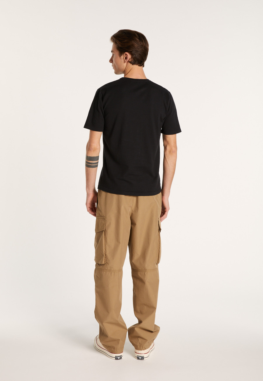 Camiseta de algodão e seda - Lars