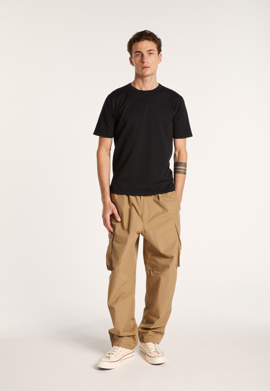 Cotton and silk T-shirt - LARS