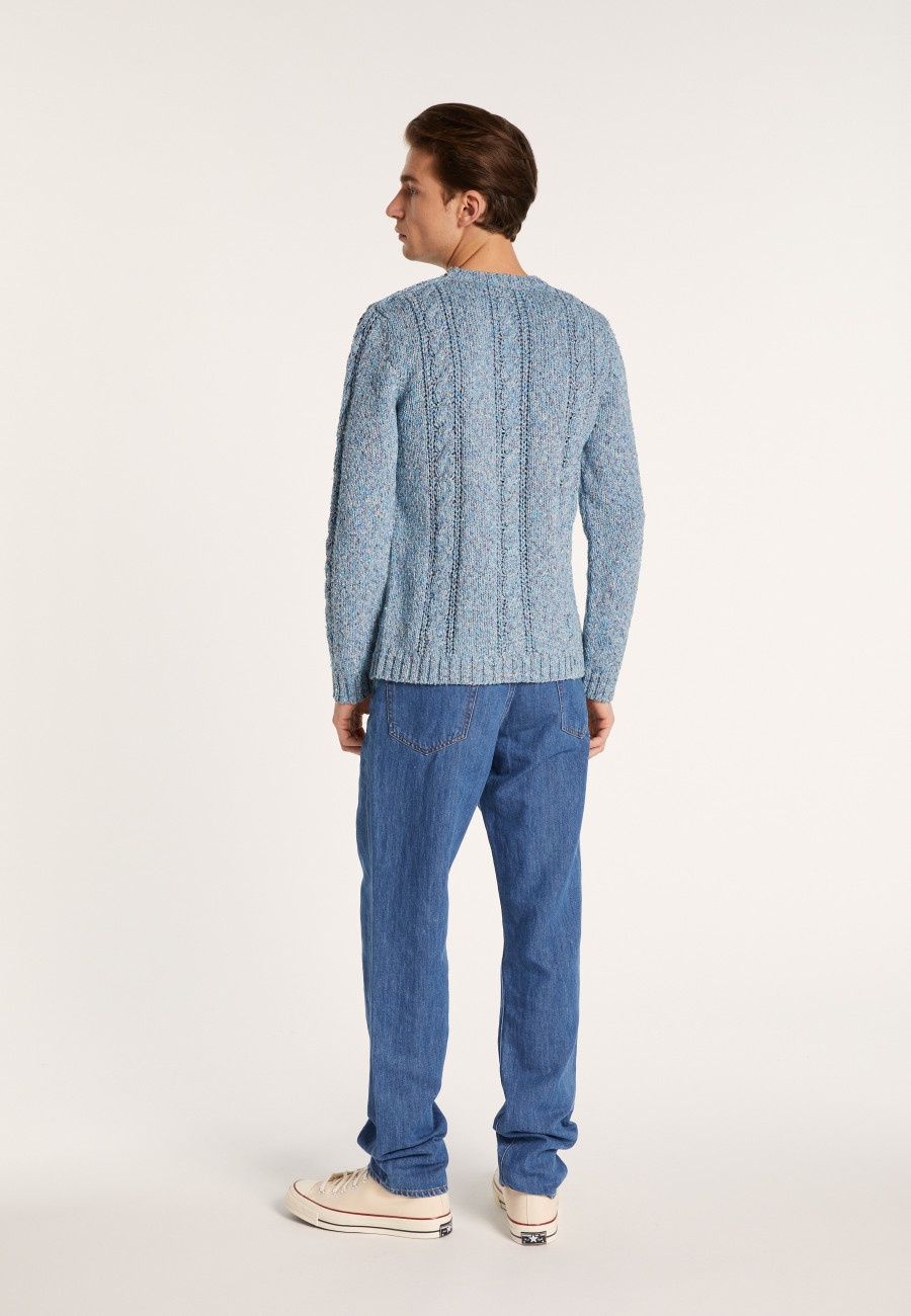 Luxury cable knit jumper - LIZIO