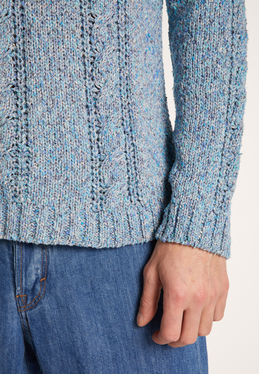 Luxury cable knit jumper - LIZIO