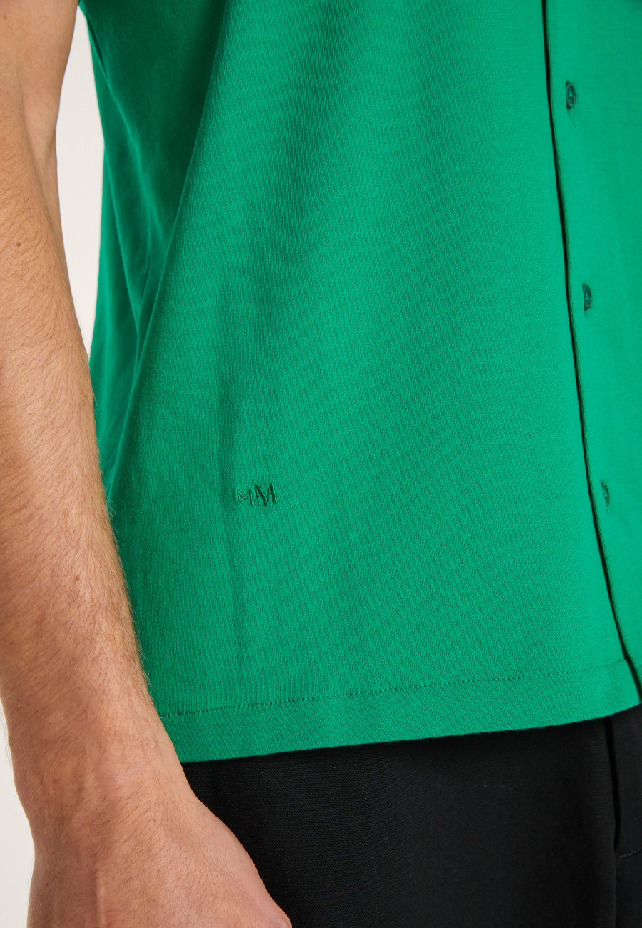 Short-sleeved cotton shirt - LAURIER