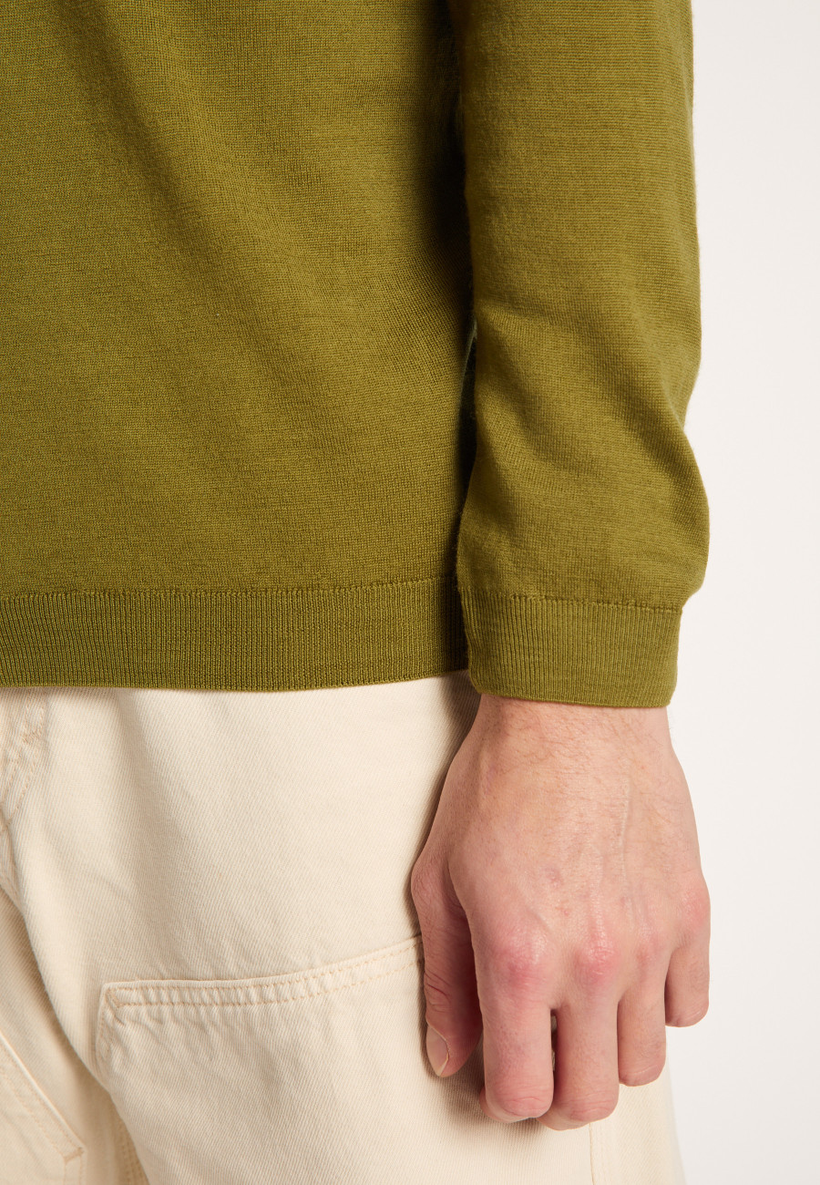 100% wool cardigan - Etienne