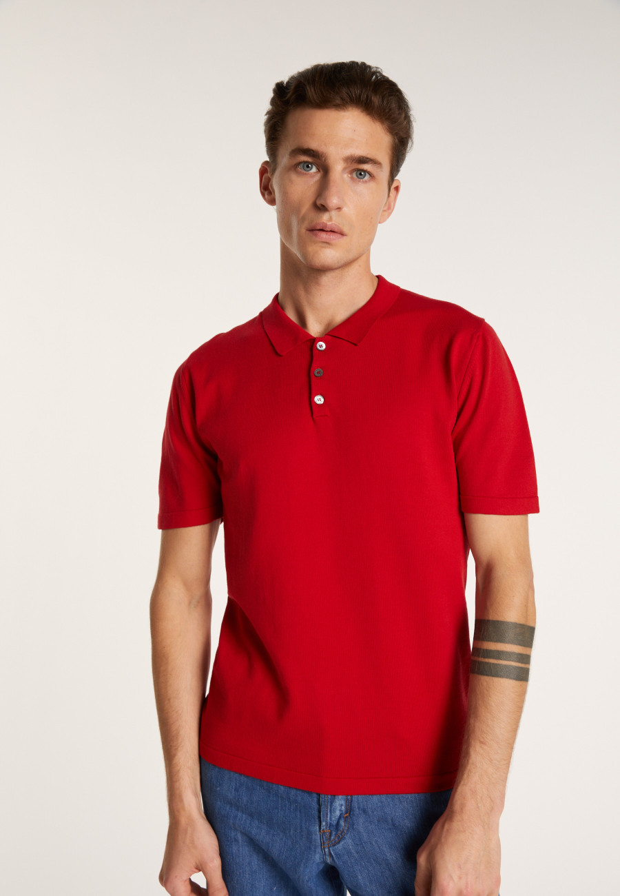 Men's cotton polo shirt - Bora