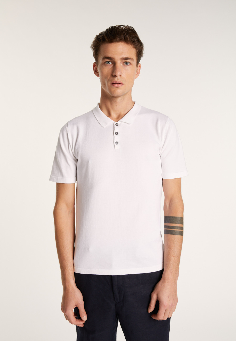 Camisa polo masculina de algodão - Bora