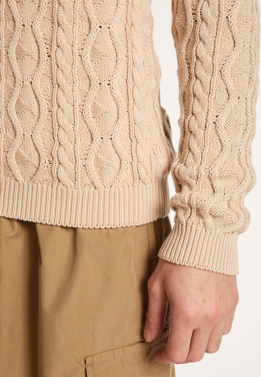 Cotton twisted sweater - Dublin
