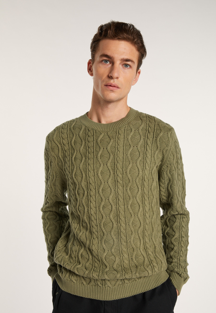 Cotton twisted sweater - Dublin
