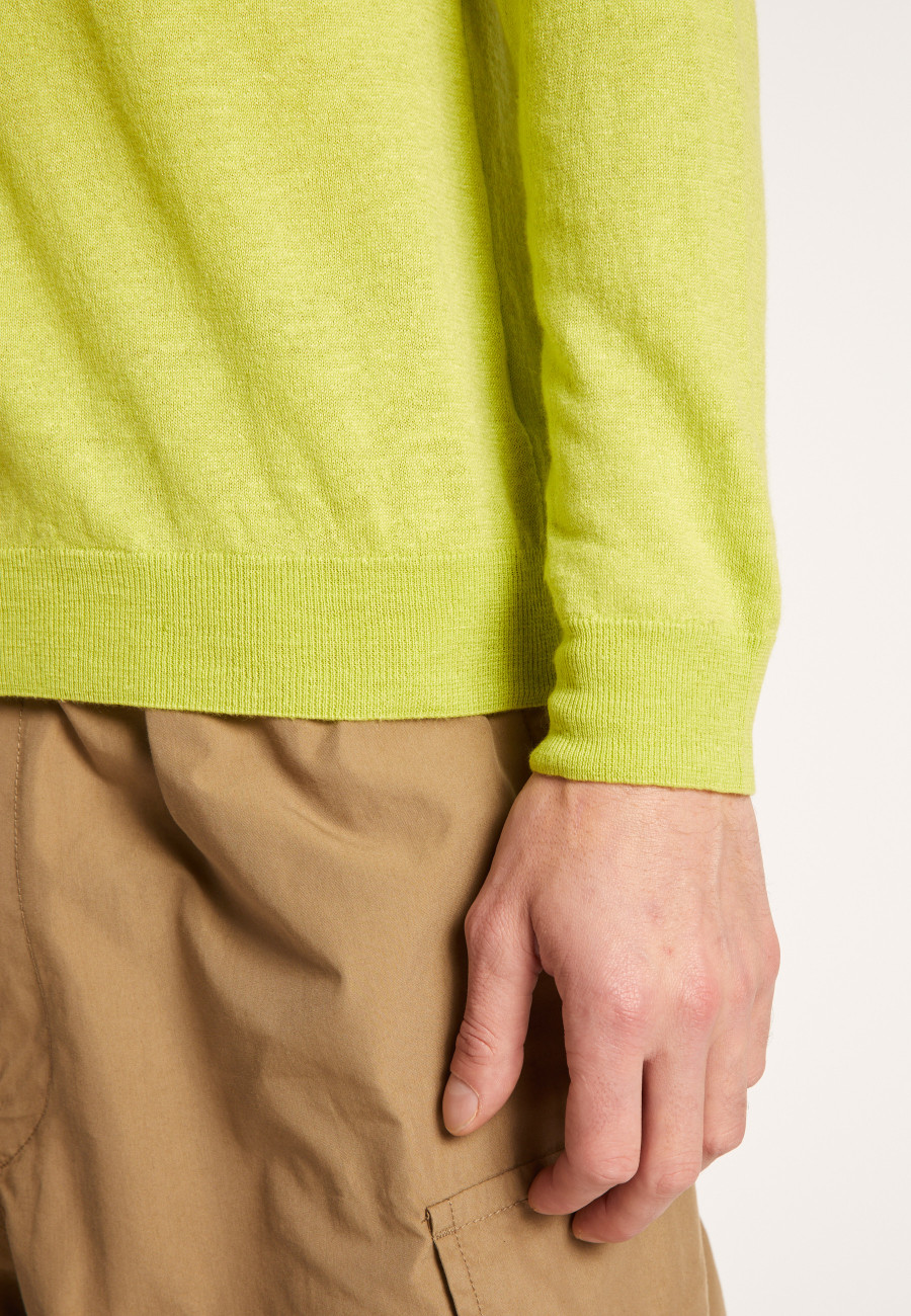 Pull rayé en cachemire et lin - Daltonn