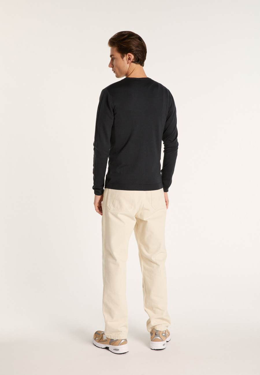 Buttoned wool cardigan - Etienne