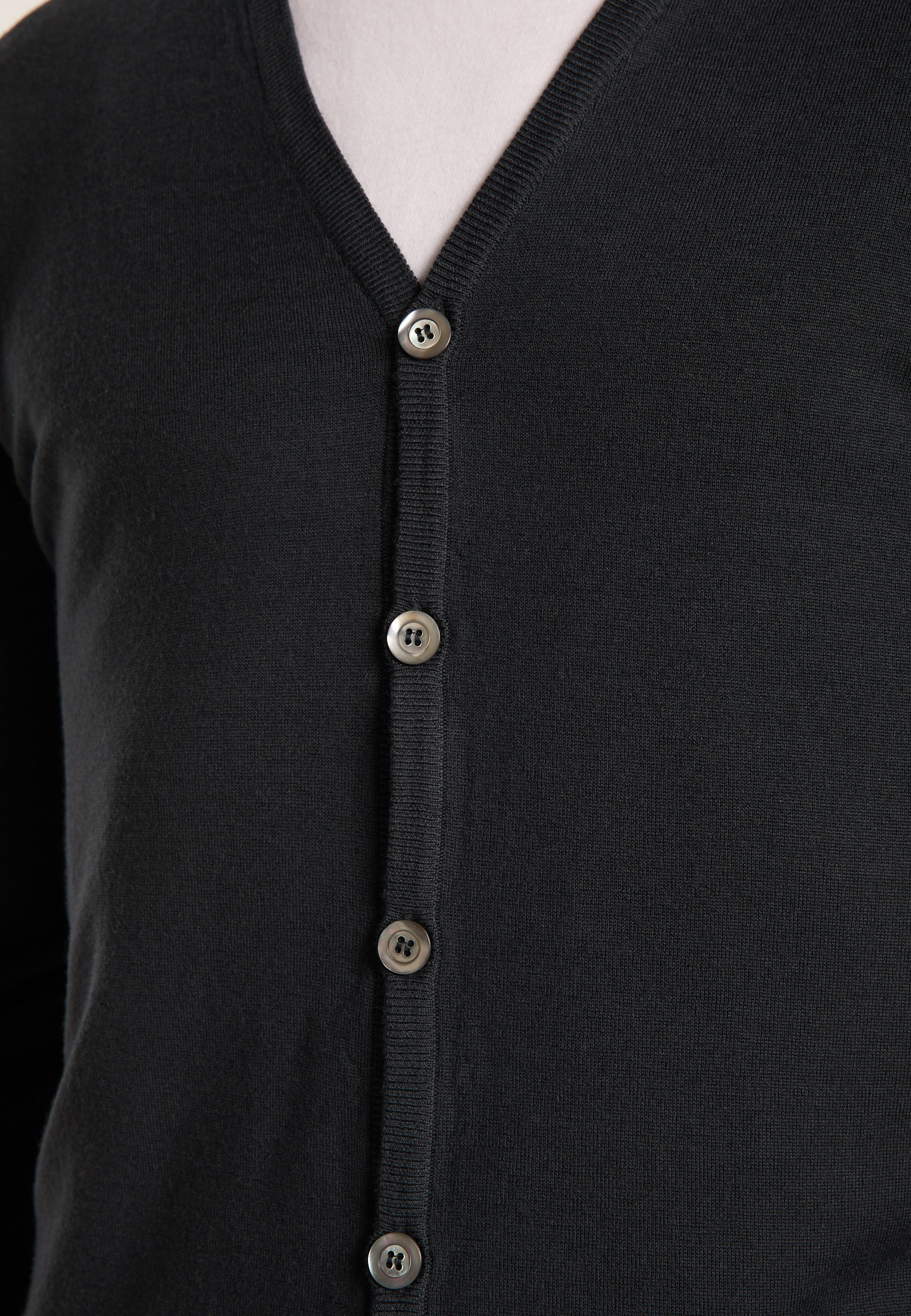Buttoned wool cardigan - Brad