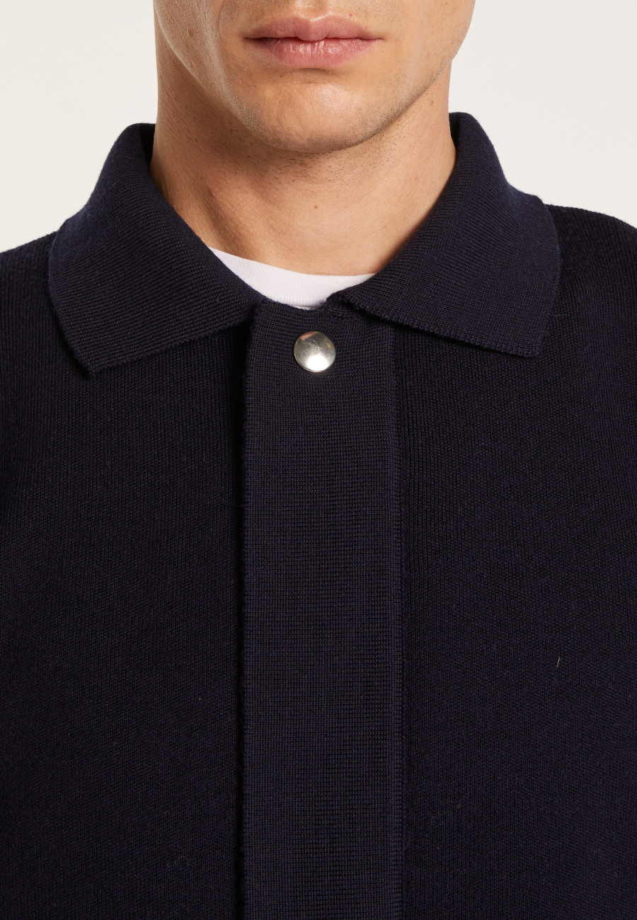 Wool jacket with pockets - Leopol