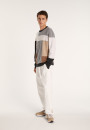 Pull motifs géométriques en cachemire - Lima 7124 ombre - 10 Gris foncé 