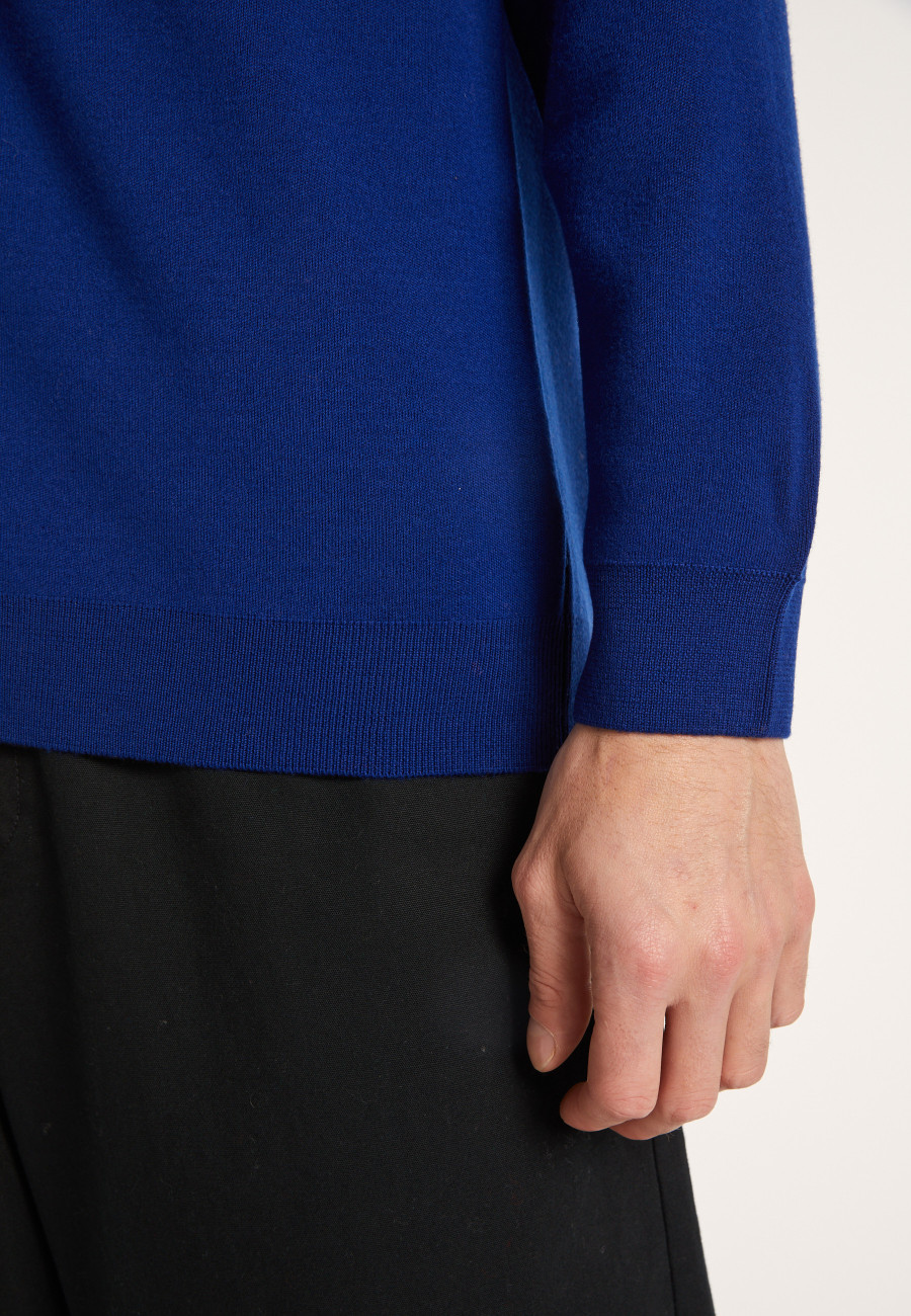 Wool sweater with buttons - Legende