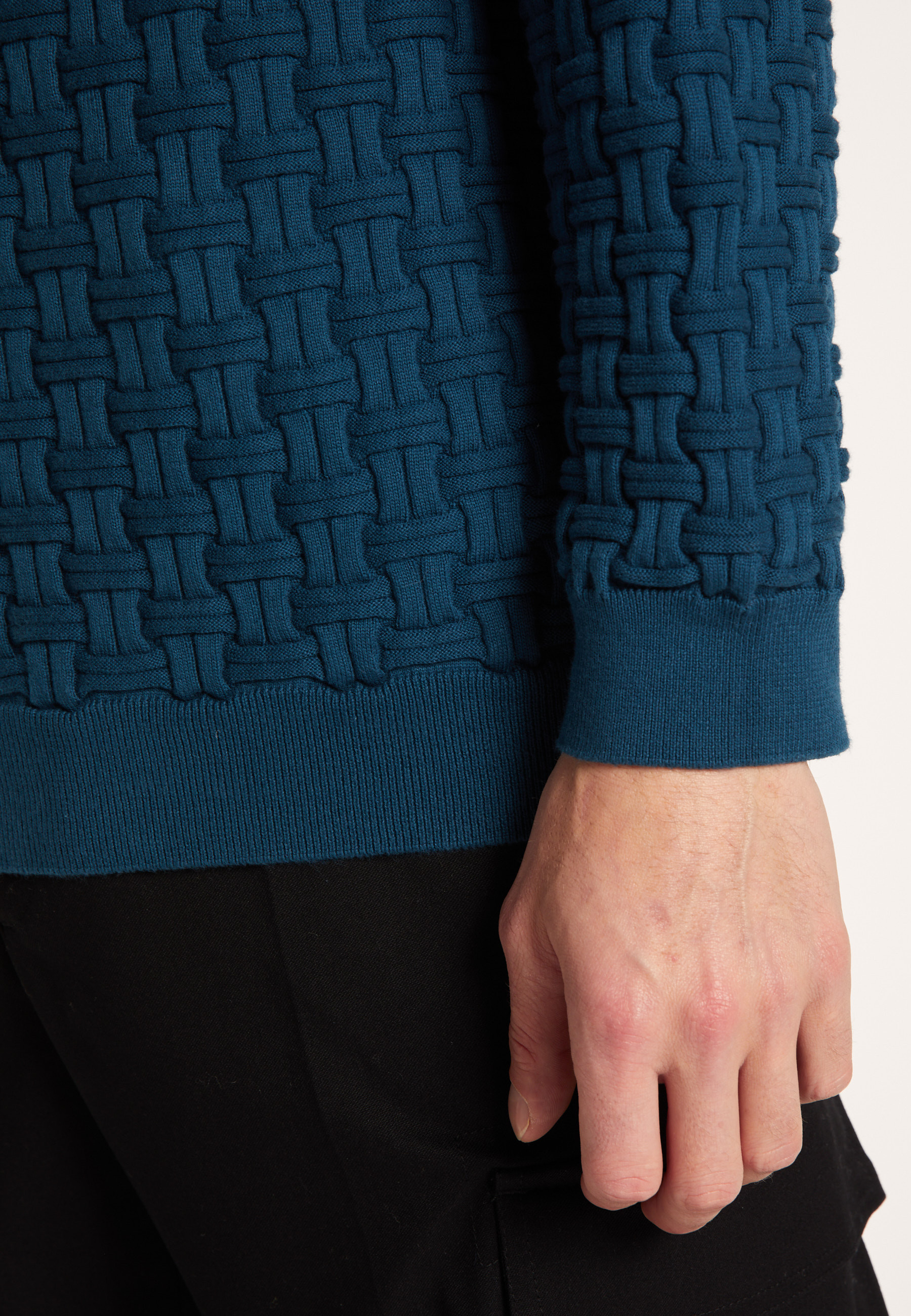 Organic cotton raglan sleeve sweater - Pepino