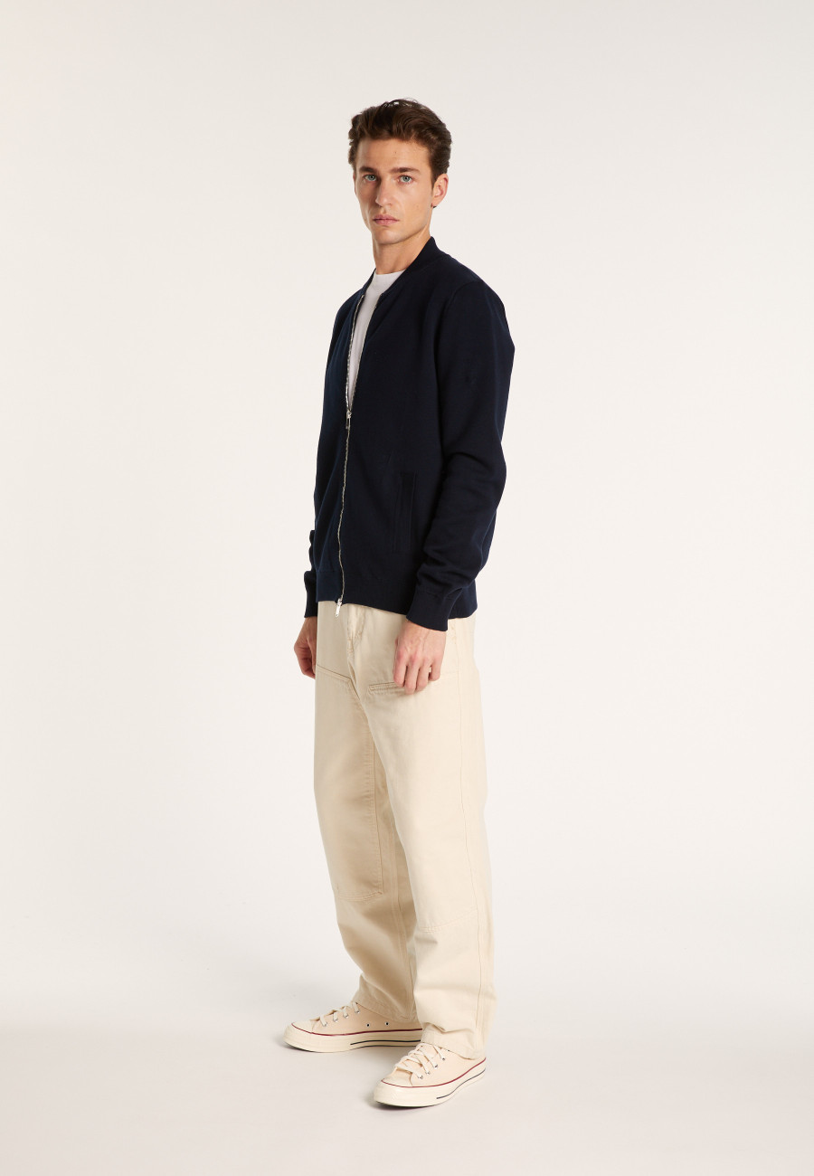 Veste avec poches en coton bio - Richelieu