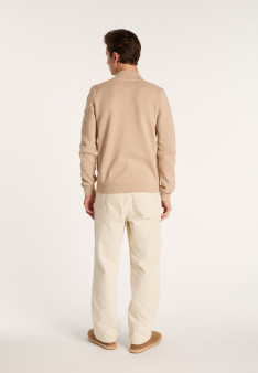 Jacket with pockets in organic cotton - Richelieu