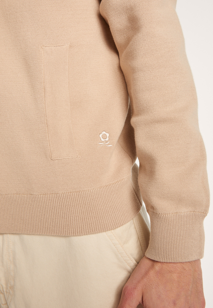 Jaqueta de algodão orgânico com bolsos - Richelieu